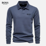 hugo boss – classic long sleeve polo