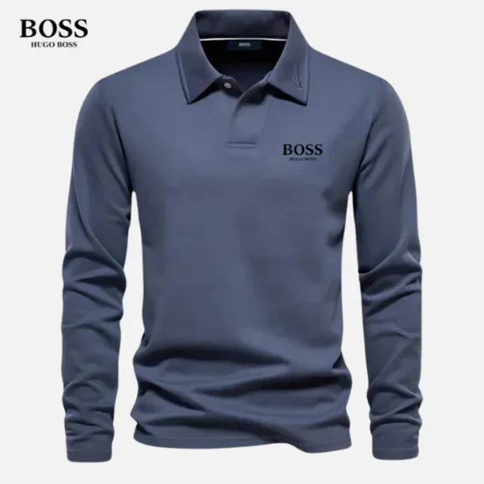 hugo boss – classic long sleeve polo