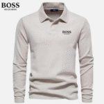 hugo boss – classic long sleeve polo