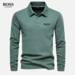hugo boss – classic long sleeve polo